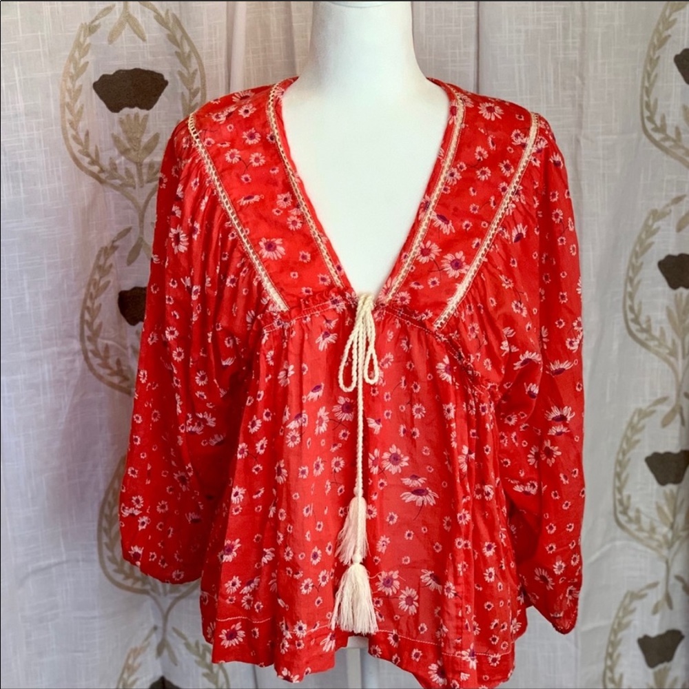 Free People Boho Blouse